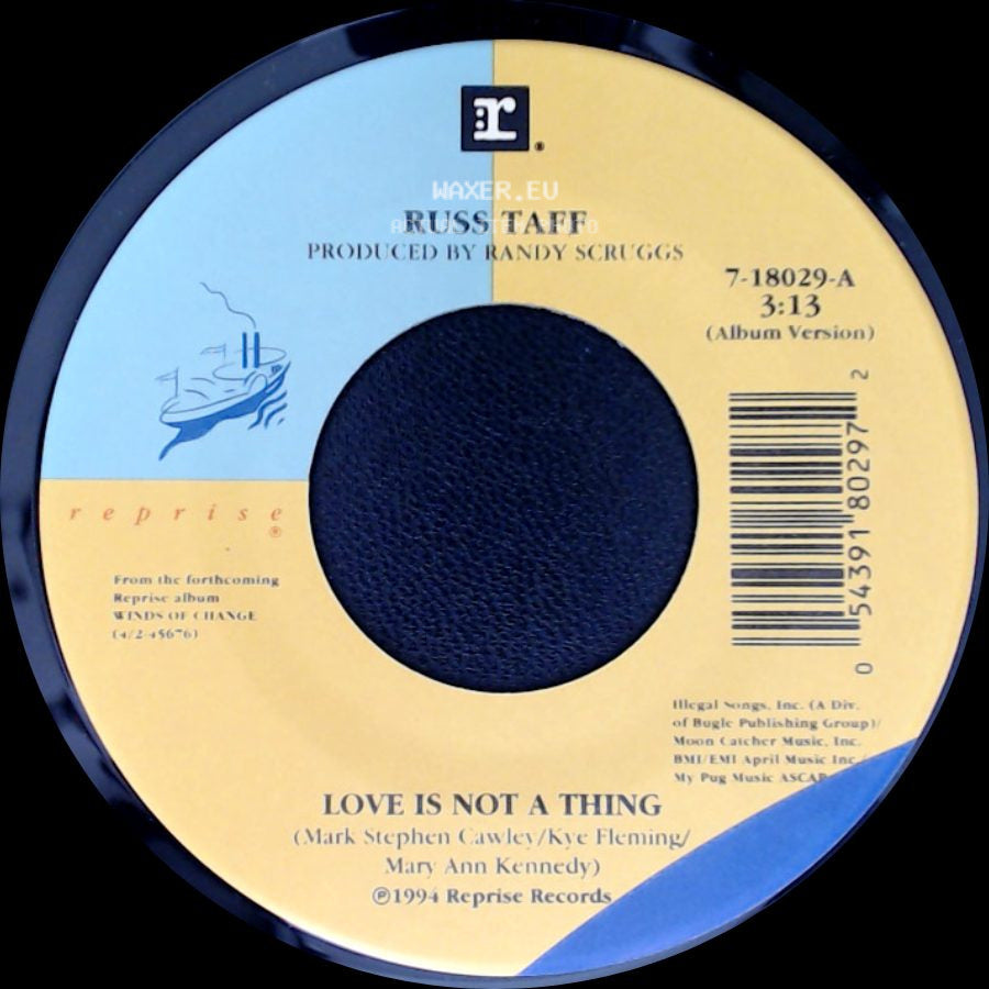Russ Taff - Love Is Not A Thing / Once In A Lifetime side A