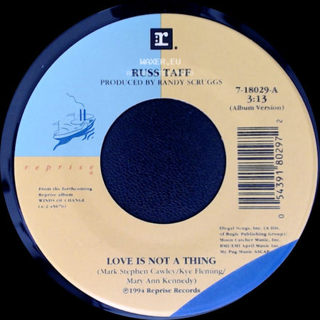 Russ Taff - Love Is Not A Thing / Once In A Lifetime side A