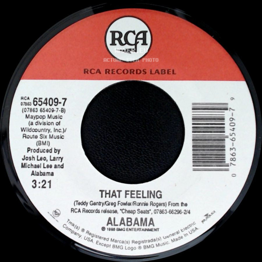 Alabama - That Feeling / She's Got That Look In Her Eyes side A