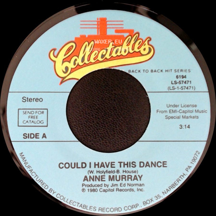 Anne Murray - Could I Have This Dance / Snowbird side A