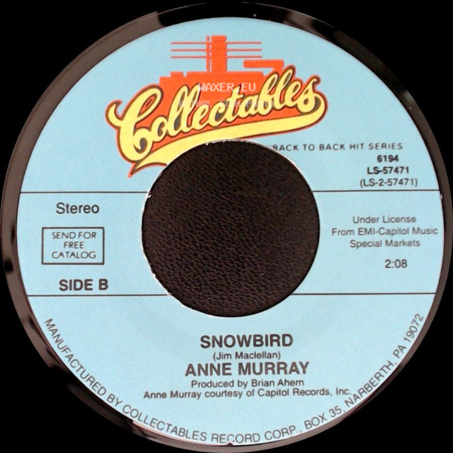 Anne Murray - Could I Have This Dance / Snowbird side B