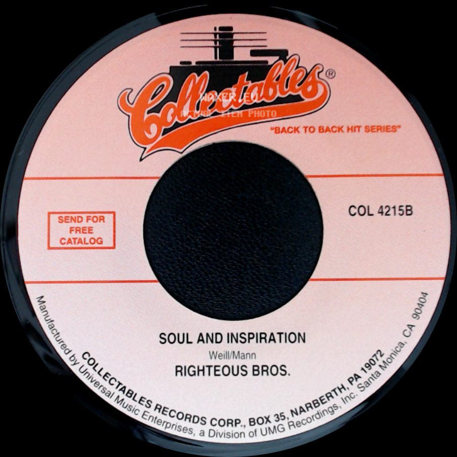 Conway Twitty / Righteous Bros. - Lonely Blue Boy / Soul And Inspiration side B