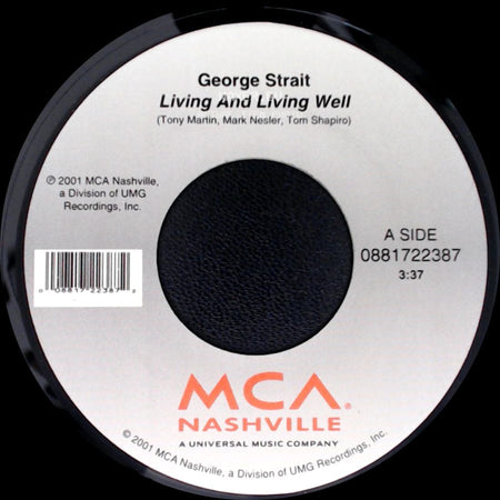 George Strait - Living And Living Well / The Real Thing side A