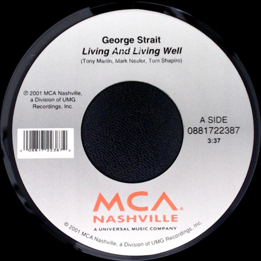 George Strait - Living And Living Well / The Real Thing side A