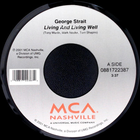 George Strait - Living And Living Well / The Real Thing side A