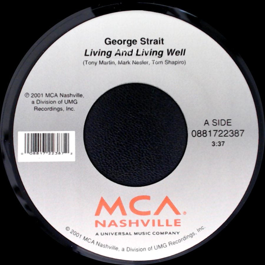 George Strait - Living And Living Well / The Real Thing side A