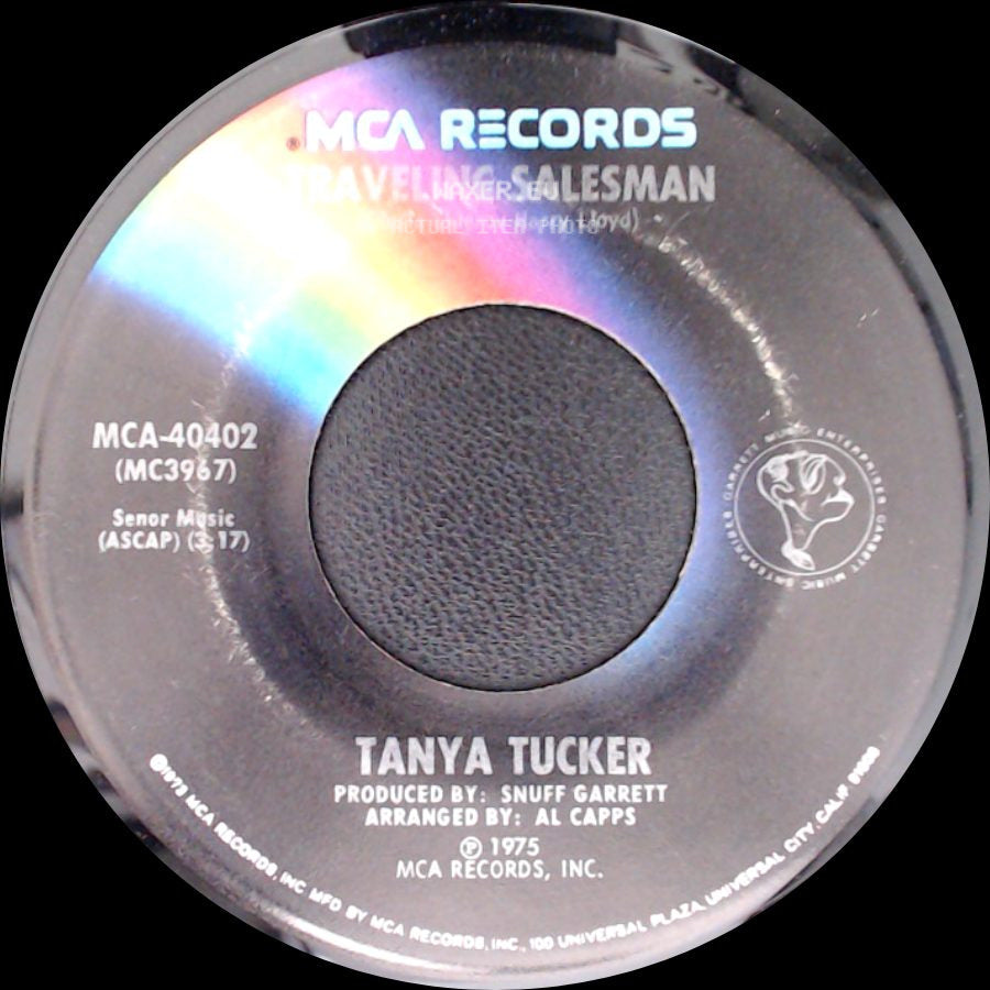 Tanya Tucker - Lizzie And The Rainman / Traveling Salesman side B