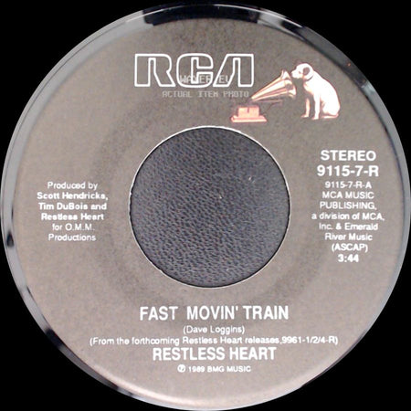 Restless Heart - Fast Movin' Train / The Truth Hurts side A