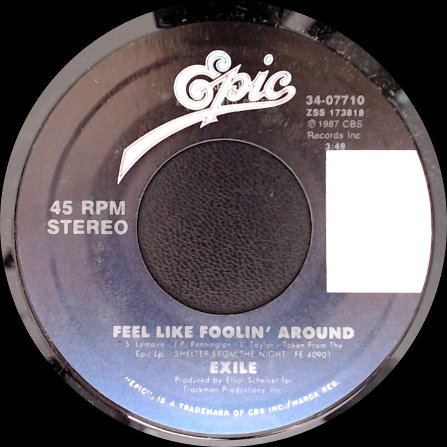 Exile - Feel Like Foolin' Around / Showdown side A
