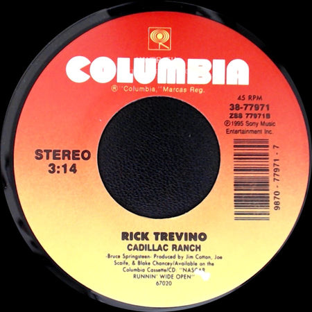 Billy Ray Cyrus / Rick Trevino - The Fastest Horse In A One Horse Town / Cadillac Ranch side B