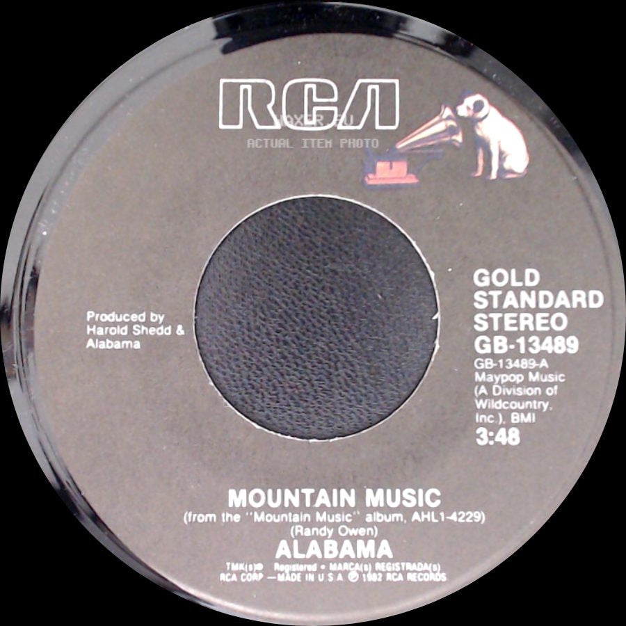 Alabama - Feels So Right / Mountain Music side B