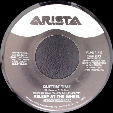 Asleep At The Wheel - Quittin' Time / Dance With Who Brung You side A
