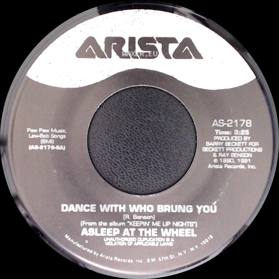Asleep At The Wheel - Quittin' Time / Dance With Who Brung You side B