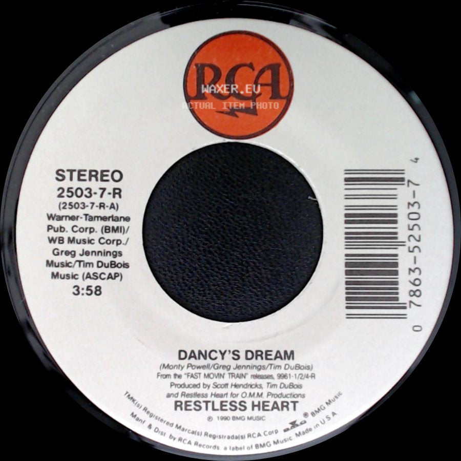 Restless Heart - Dancy's Dream / Lady Luck side A