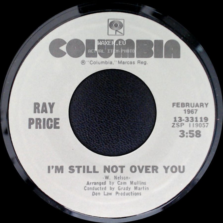Ray Price - Danny Boy / I'm Still Not Over You side B