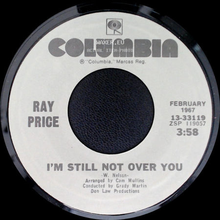 Ray Price - Danny Boy / I'm Still Not Over You side B