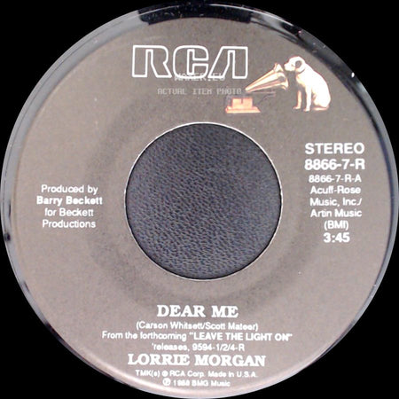 Lorrie Morgan - Dear Me / Eight Days A Week side A