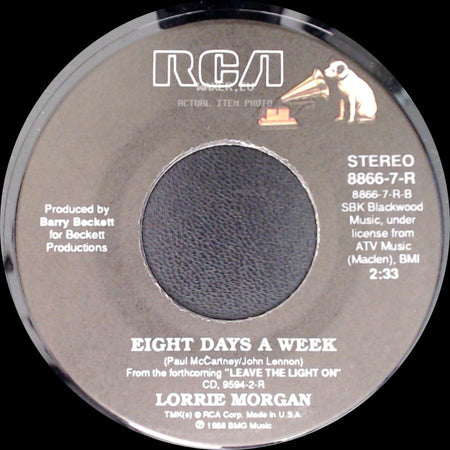 Lorrie Morgan - Dear Me / Eight Days A Week side B