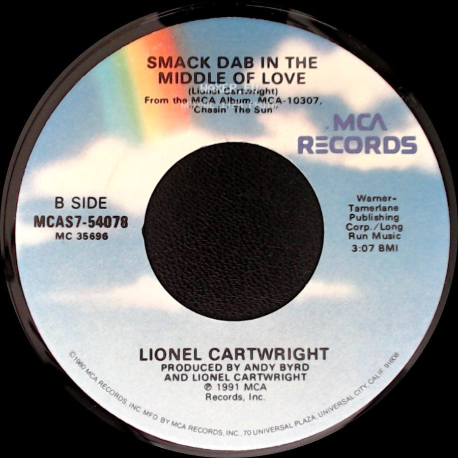 Lionel Cartwright - Leap Of Faith / Smack Dab In The Middle Of Love side B