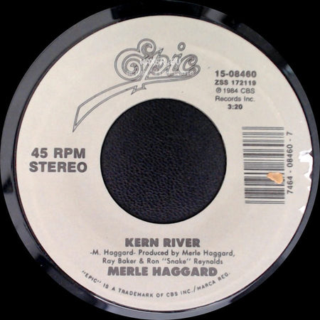 Merle Haggard - Kern River / Natural High side A