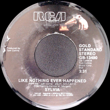Sylvia - Like Nothing Ever Happened / Nobody side A