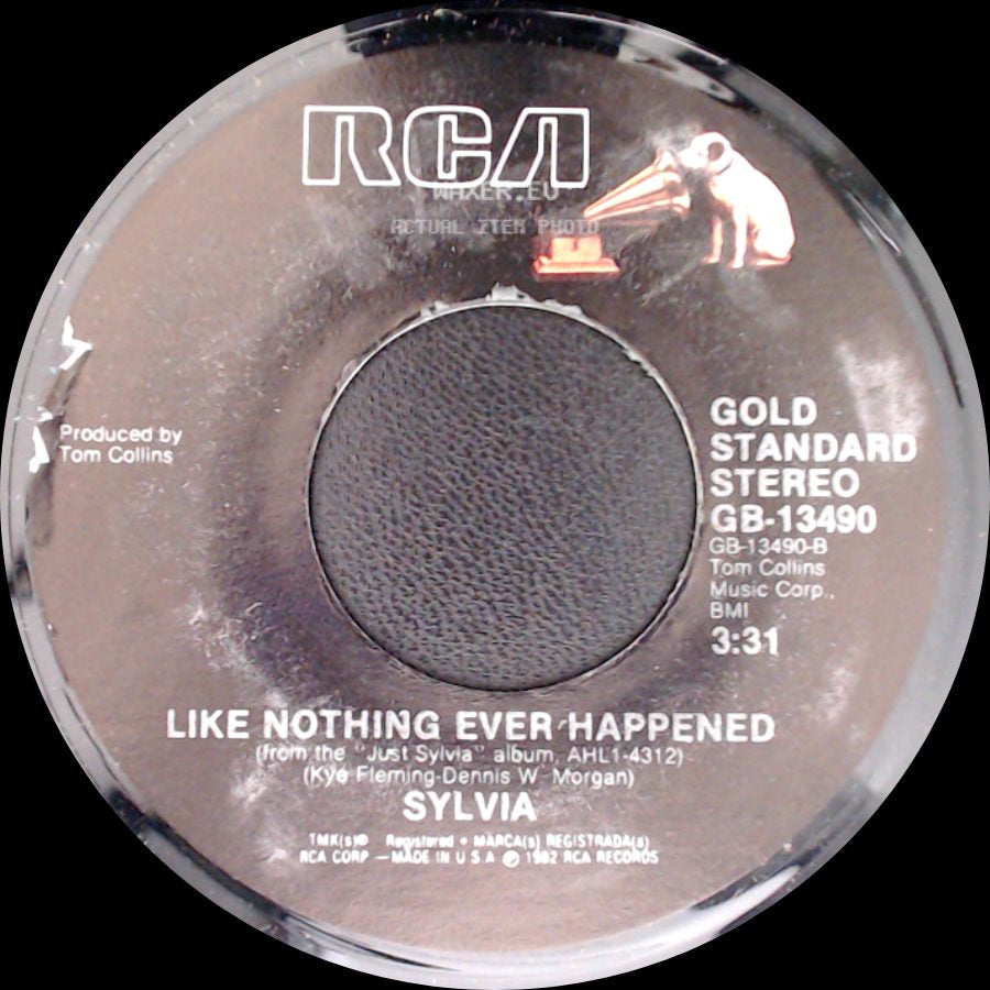 Sylvia - Like Nothing Ever Happened / Nobody side A