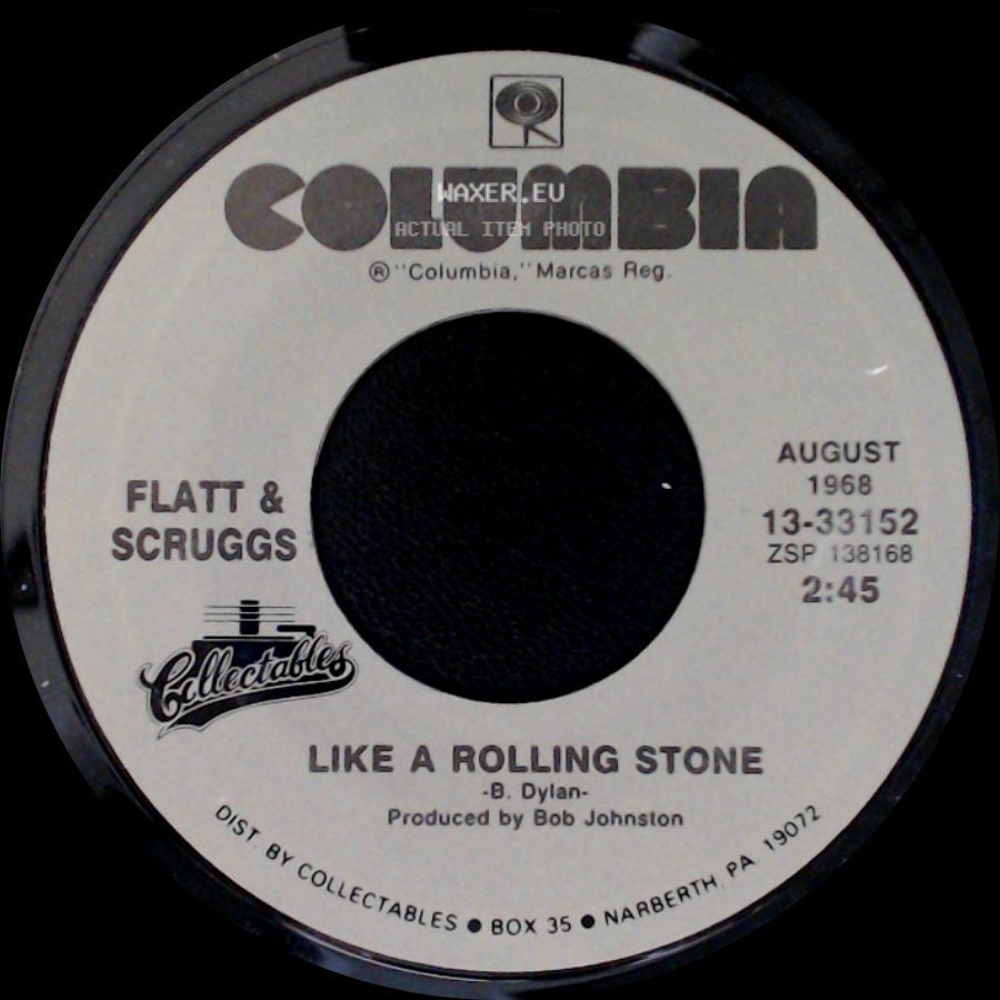 Flatt & Scruggs - Foggy Mountain Breakdown / Like A Rolling Stone side B