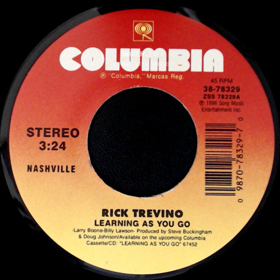Rick Trevino - Learning As You Go / I'm Here For You side A