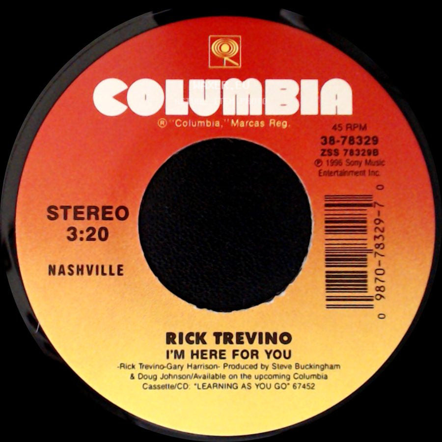 Rick Trevino - Learning As You Go / I'm Here For You side B