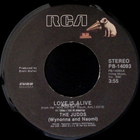 The Judds (Wynonna And Naomi) / The Judds - Love Is Alive / Mr. Pain side A