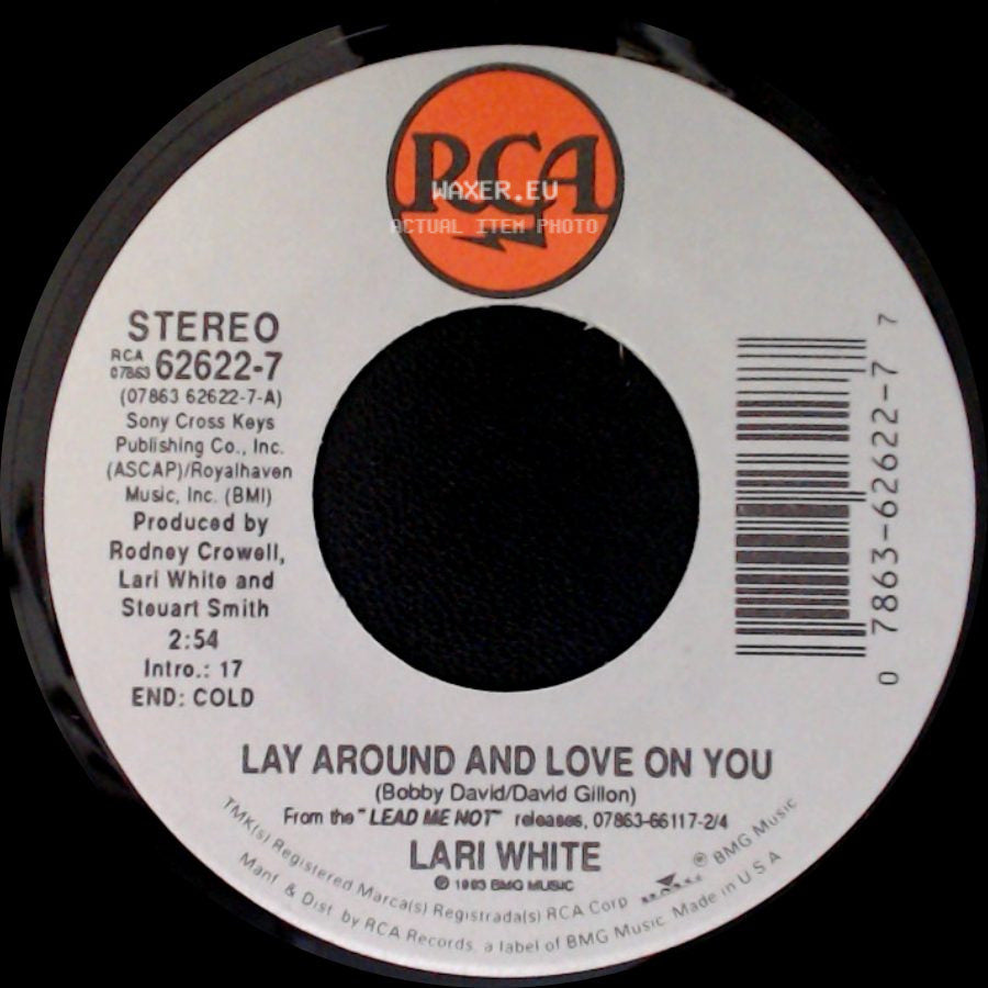 Lari White - Lay Around And Love On You / Don't Leave Me Lonely side A