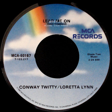 Conway Twitty/Loretta Lynn - After The Fire Is Gone / Lead Me On side B