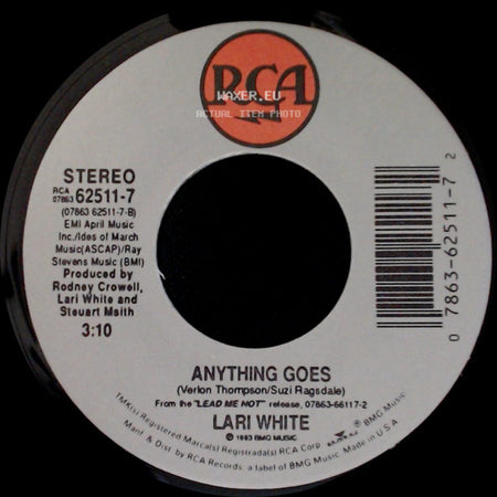 Lari White - Anything Goes / Lead Me Not side A