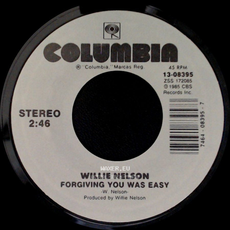 Willie Nelson - Forgiving You Was Easy / Living In The Promiseland side A