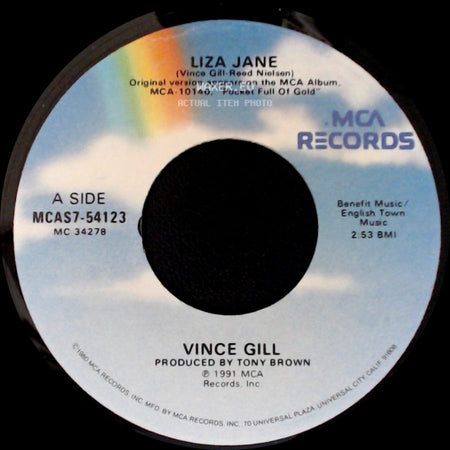 Vince Gill - Liza Jane / What's A Man To Do side A