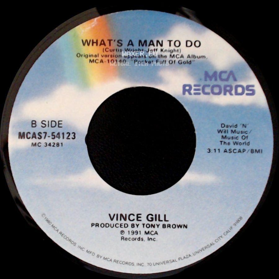 Vince Gill - Liza Jane / What's A Man To Do side B