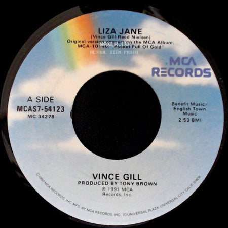 Vince Gill - Liza Jane / What's A Man To Do side A