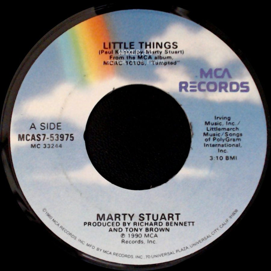 Marty Stuart - Little Things / Paint The Town Tonight side A