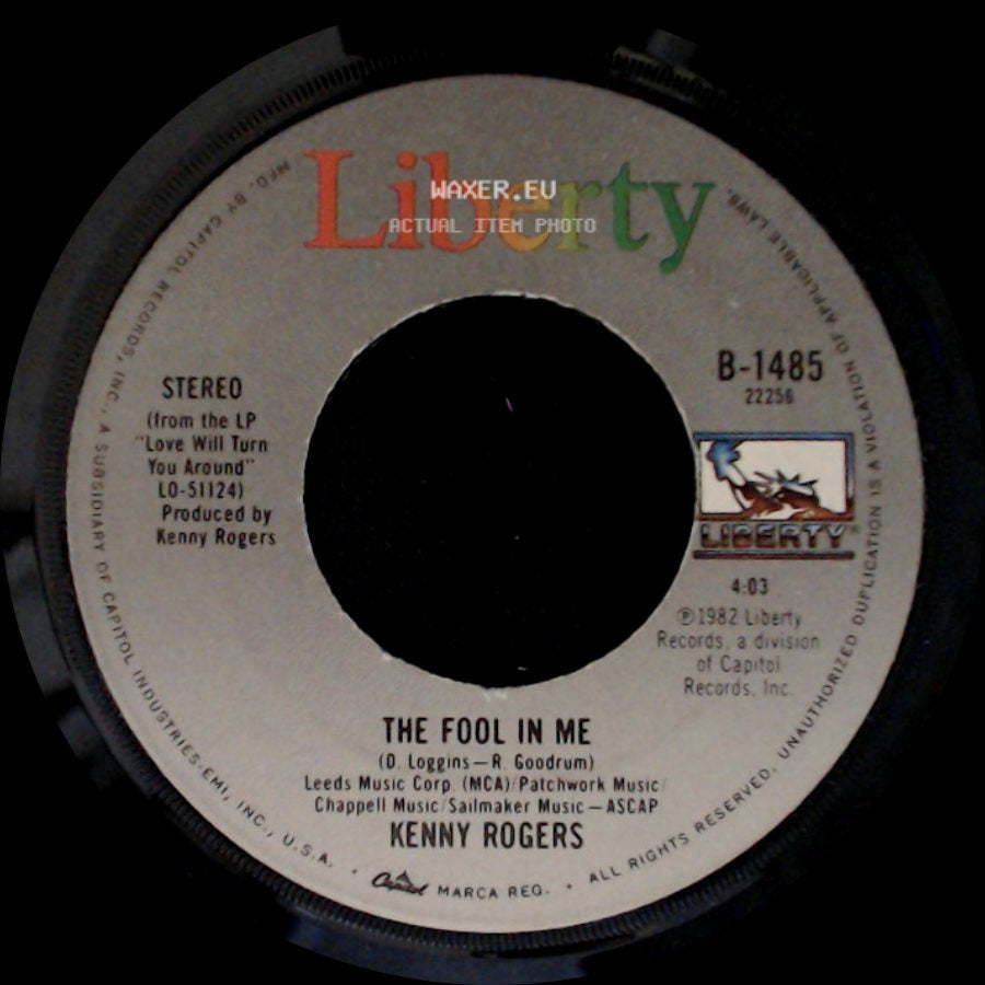 Kenny Rogers - The Fool In Me / A Love Song side A