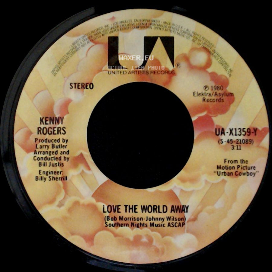 Kenny Rogers - Love The World Away / Sayin' Goodbye/Requiem: Goin' Home To The Rock side A