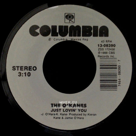 The O'kanes - Oh Darlin' / Just Lovin' You side B