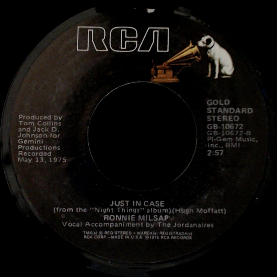 Ronnie Milsap - Daydreams About Night Things / Just In Case side B