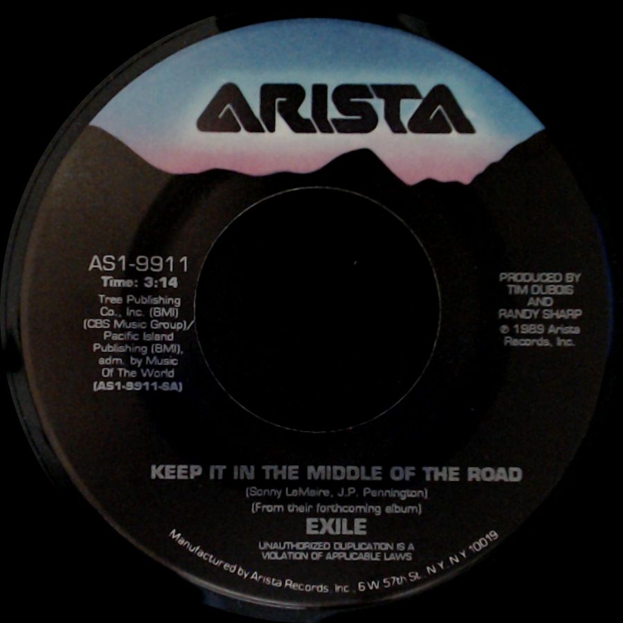 Exile - Yet / Keep It In The Middle Of The Road side B