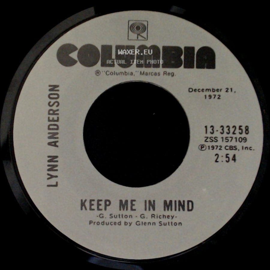 Lynn Anderson - Top Of The World / Keep Me In Mind side B