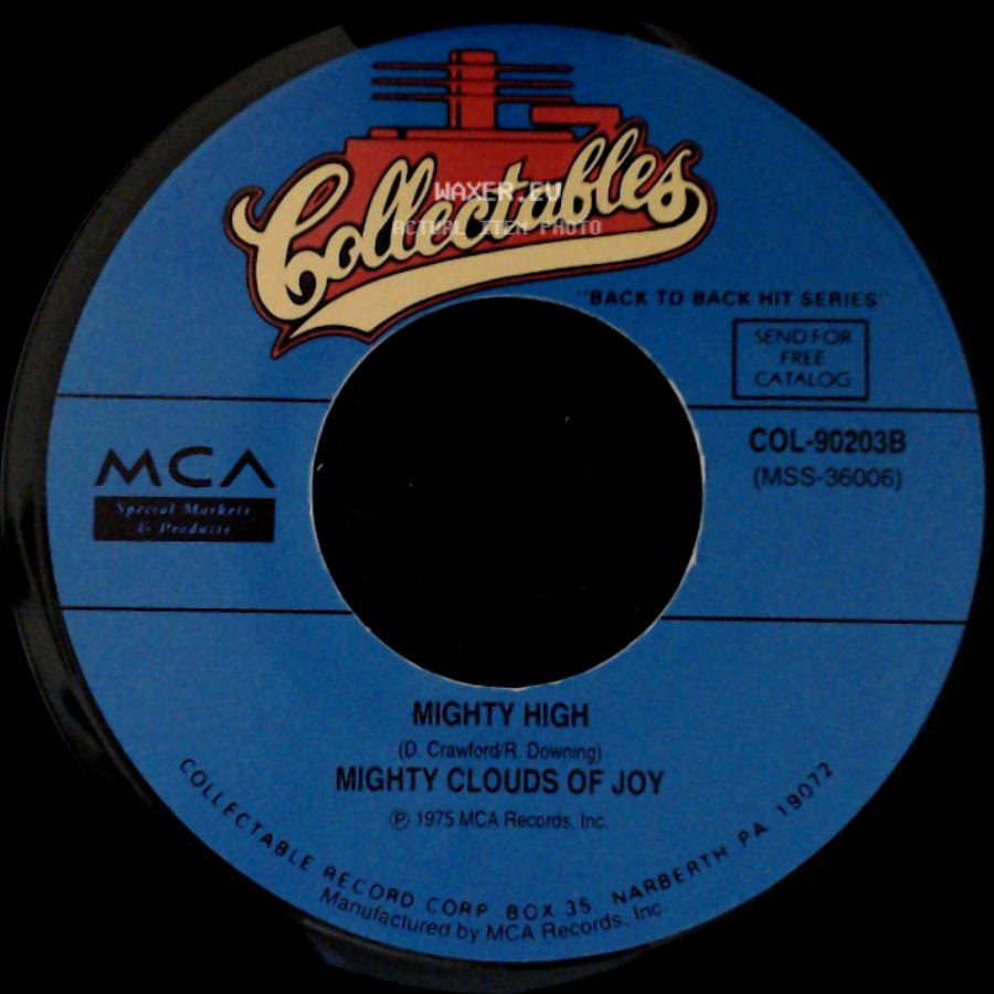 Mighty Clouds Of Joy / Rose Royce - Mighty High / I'm Going Down side A