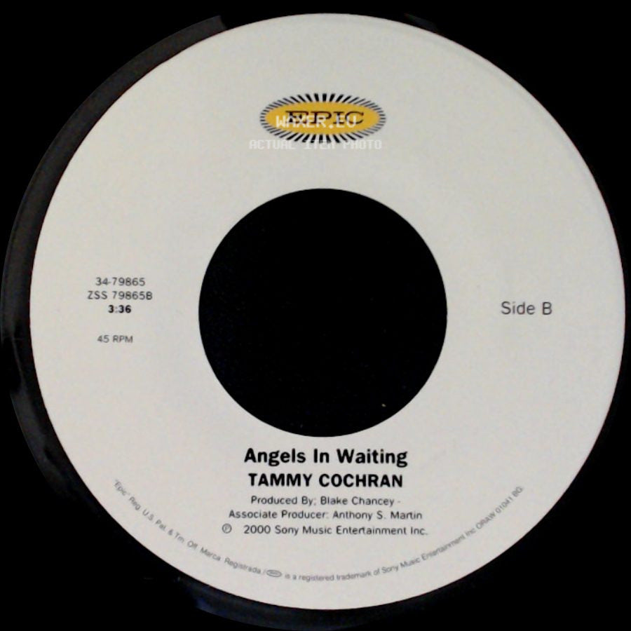 Tammy Cochran - Love Won't Let Me / Angels In Waiting side B