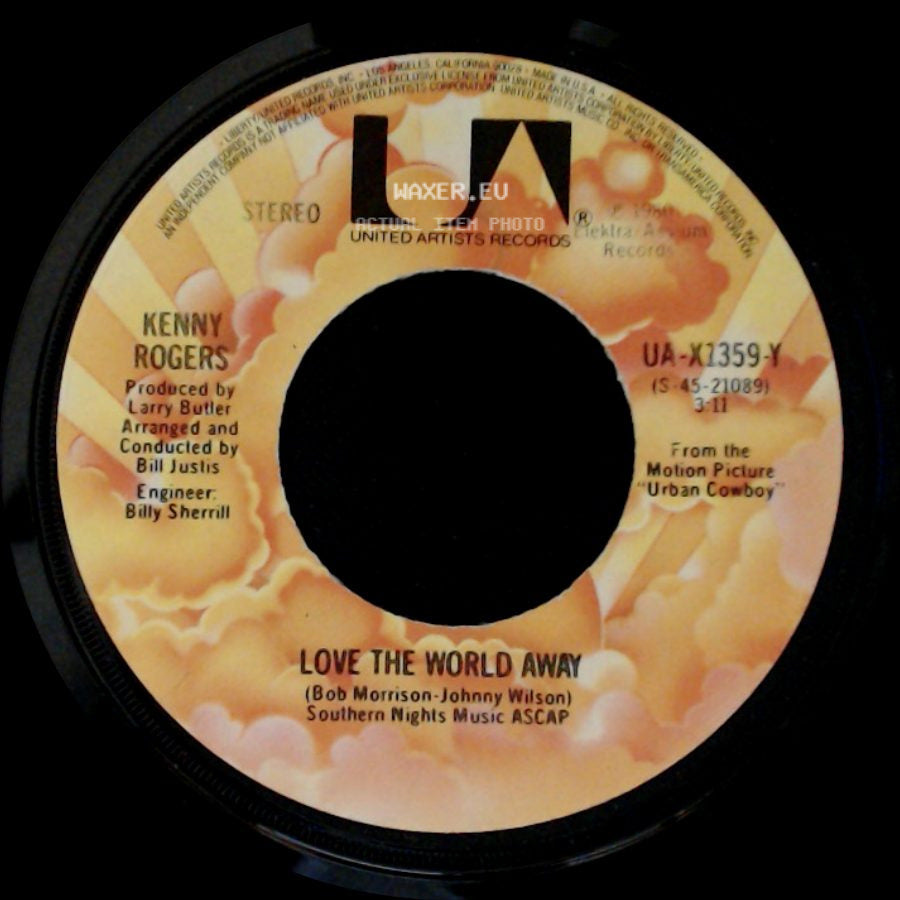 Kenny Rogers - Love The World Away / Sayin' Goodbye / Requiem: Goin' Home To The Rock side A