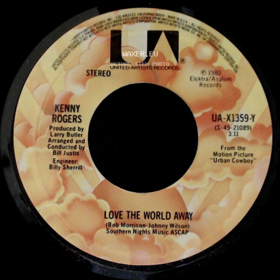 Kenny Rogers - Love The World Away / Sayin' Goodbye/Requiem: Goin' Home To The Rock side A