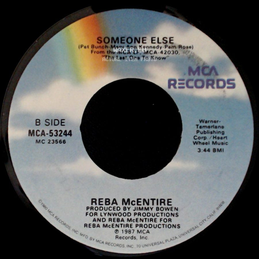 Reba Mcentire - Love Will Find Its Way To You / Someone Else side B
