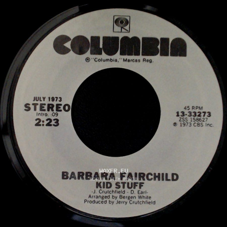 Barbara Fairchild - Kid Stuff / Teddy Bear Song side A
